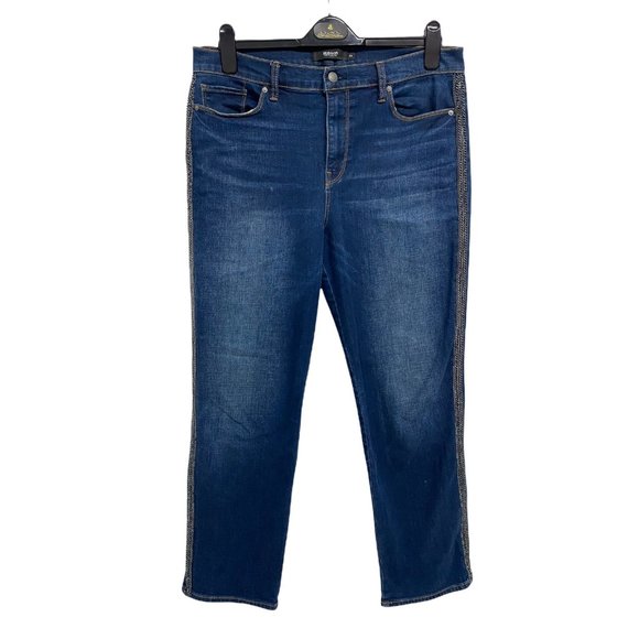 Hudson Los Angeles Men's Chained Denim Jeans pants Size 33 - Picture 2 of 14